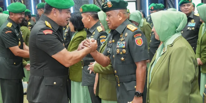 Mayjen TNI Muhammad Saleh Mustafa Resmi Jabat Pangkostrad